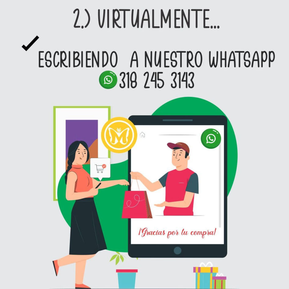 Chatea con nosotros via Whatsapp