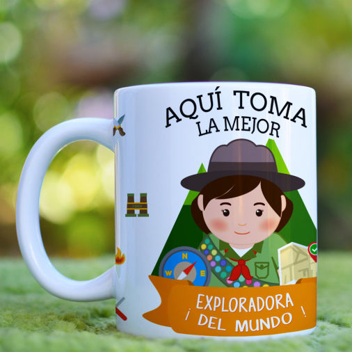 Mug para exploradora