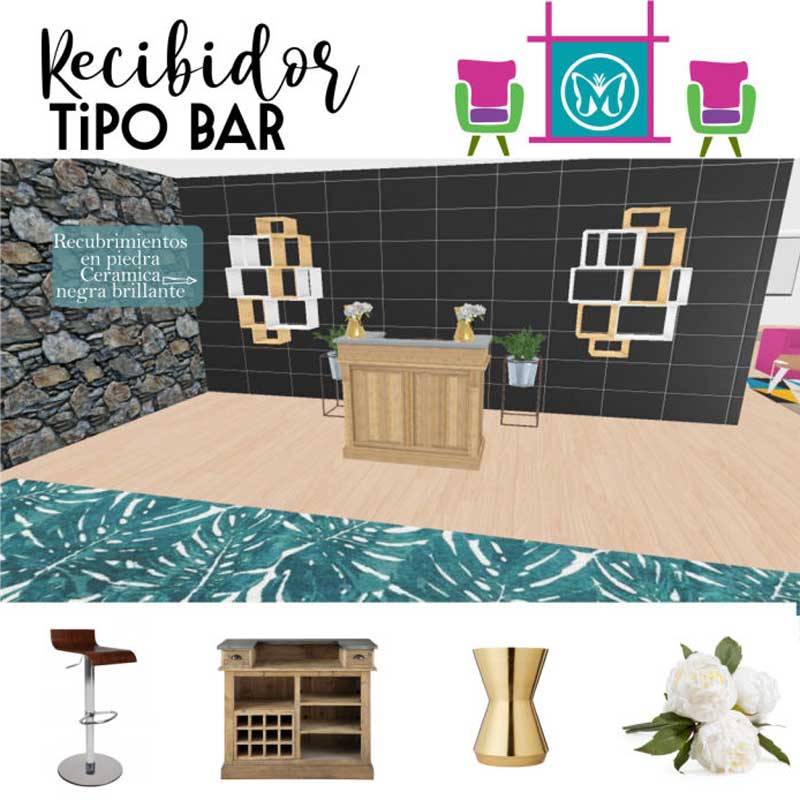 Decoracion de espacios - entrada 