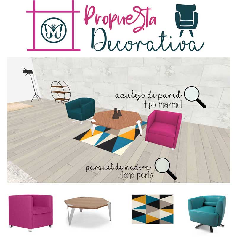 Decoracion de espacios - Sala de estar