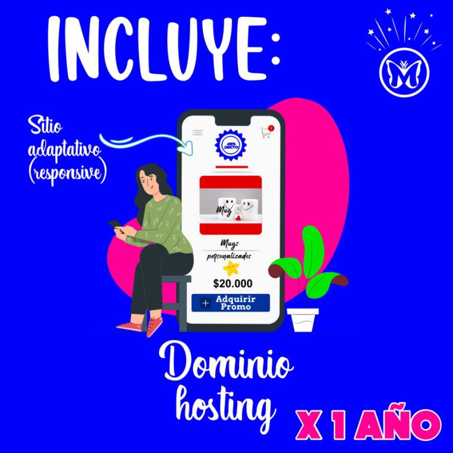 que incluye el sitio web